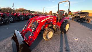 New 25 HP Compact Tractor The all new Massey Ferguson 1E25 [upl. by Nosac373]