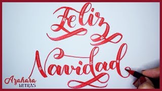 Lettering de Navidad [upl. by Catima]