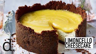 Limoncello Cheesecake  delicious Magazine [upl. by Konikow]