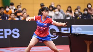 【卓球 Tリーグ公式】出澤杏佳 vs 長﨑美柚 T BEST GAME Tリーグスタッフが選ぶ わたしのベストゲーム＜第5ゲーム＞ [upl. by Atinrehs]