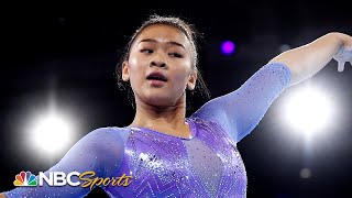 Suni Lees fantastic floor routine delivers silver medal  NBC Sports [upl. by Averil]