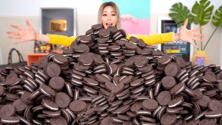 Mixing All My 1000 Oreos Into One Giant Oreo [upl. by Adnoral506]