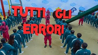 TUTTI gli ERRORI di quotSquid Gamequot PARTE 2 [upl. by Ajup]