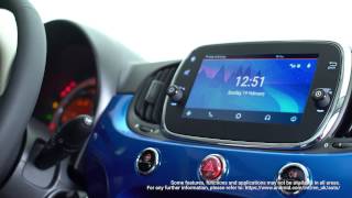 Fiat 500 Mirror  Android Auto Music [upl. by Casilda]