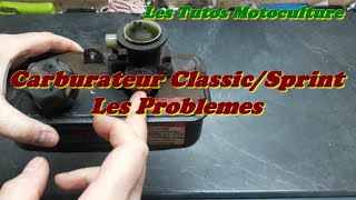 Carburateur Briggs classicsprint  Les problèmes courant [upl. by Aropizt289]