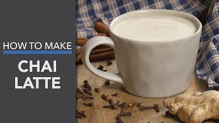 Chai Tea Latte Recipe CaffeineFree Paleo amp Vegan [upl. by Ekez]