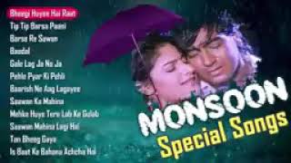 Top Bollywood Monsoon Special Songs  Baarish Ke Filmy Gaane  Romantic Hindi Rain Songs  JUKEBOX [upl. by Avilo543]