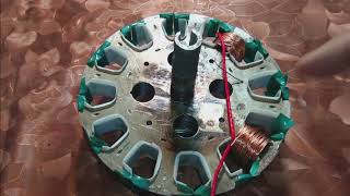 DC ceiling fan winding How DC brushless DC fan works How DC bldc motor DC fan winding part 2 [upl. by Tuttle]