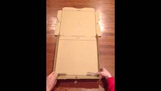 How to fold a pizza box [upl. by Michael560]