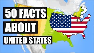 50 Geography Facts About USA [upl. by Christianity429]