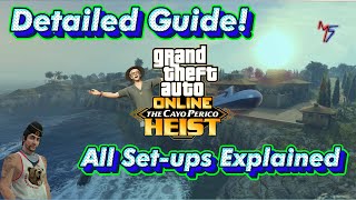 The most detailed Guide for THE CAYO PERICO HEIST  All set ups and tricks included [upl. by Arremat94]