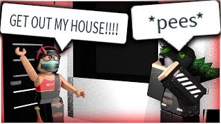 Roblox TROLLING on BLOXBURG w GoingLimited [upl. by Rosabelle]