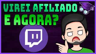 Peguei Afiliado na TWITCH e agora UniDaStream 🎓 [upl. by Now803]