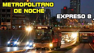 METROPOLITANO EXPRESO 8 Estación UNI  Estación PLAZA de FLORES BARRANCO Lima 2022 [upl. by Drannel661]