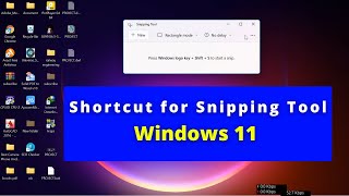 Snipping Tool Windows SHIFT  S  Save Location in Windows 11 [upl. by Aneelak]