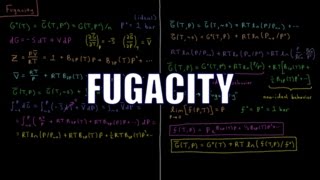 Chemical Thermodynamics 69  Fugacity [upl. by Amikahs]