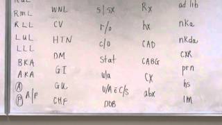 Medical Term amp Abbreviations [upl. by Mikkanen]