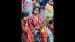 Ganges River Open Holy Bath and Performing of Rituals at Ganga  Haridwar India 2018 [upl. by Animrac]