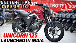 Honda Unicorn 125cc Launched In India🔥🤩 Price Mileage Features Launch DateNew Unicorn 125cc Bike [upl. by Carlson698]