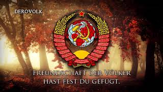 National Anthem of the USSR German Version  quotHymne der Sowjetunionquot [upl. by Alien932]