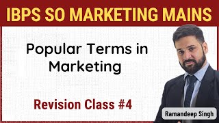 IBPS SO Marketing Mains 2024 Popular Marketing Terms [upl. by Cj]