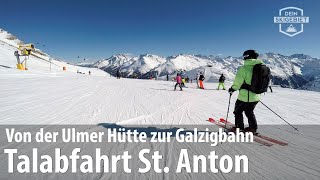 Talabfahrt St Anton am Arlberg [upl. by Aiem23]