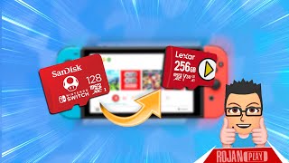 CÓMO PASAR JUEGOS de una MicroSD a OTRA en NINTENDO SWITCH ¡GUÍA COMPLETA PASO A PASO [upl. by Stutsman144]