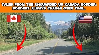 The Unguarded Northern USA Canada Border Will Change Over Time Eventually [upl. by Oirramed503]