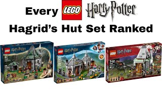 Every LEGO Harry Potter Hagrids Hut Set Ranked 20012024 [upl. by Broucek]