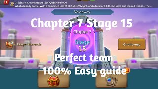 Lords mobile Vergeway chapter 7 Stage 15 easiest guide [upl. by Bernie]