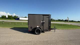 5x8 Cargo Craft Enclosed Trailer [upl. by Tica242]