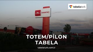 KARATAŞ TARIMCILIK ALÜMİNYUM IŞIKLI TOTEM TABELA Tabelatürktabelatürk tabelatürk [upl. by Telracs316]