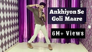 Ankhiyon Se Goli Maare  Song  Dance Video  Govinda  Raveena  Bollywood Dance By  MG [upl. by Romaine]