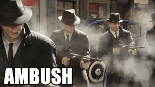 MAFIA Definitive Edition  Restaurant Ambush  The War Begins  Mafia Remake [upl. by Leahcimnaj]