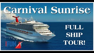 CARNIVAL SUNRISE FULL SHIP TOUR  ULTIMATE CRUISE SHIP TOUR OF PUBLIC AREAS  THE CRUISE WORLD [upl. by Iahk435]