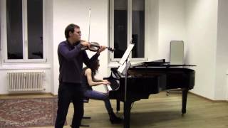 C Franck  Violin sonata in A major Aldo Cicchini  Cristiana Nicolini Complete [upl. by Mak]