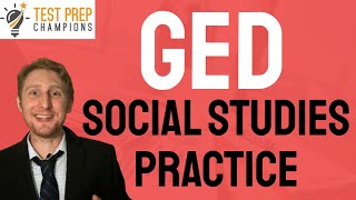 FREE GED Social Studies Practice Test 2024 to Pass With a High Score [upl. by Eglantine]