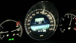 MercedesBenz GLK 220 CDI 170 PS 0190 kmh Acceleration [upl. by Aaronson111]