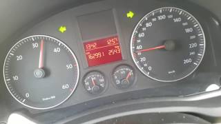 VW golf 5 19 tdi 105 cv acceleration [upl. by Ennoirb184]