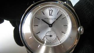 Alfred Dunhill X Centric For gents Stainless Steel Mechanical Handwind Watch Function Testing [upl. by Doggett36]