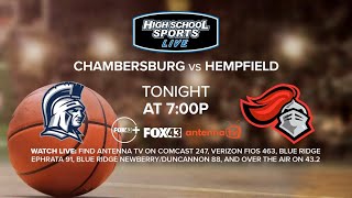 Chambersburg vs Hempfield  High School Basketball [upl. by Naeerb213]