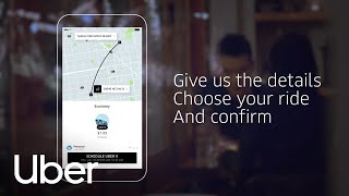 How To Schedule A Ride  Uber [upl. by Myna953]