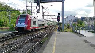 CFL 2220  2215 arriving in EschAlzette with RE train from Pétange to Troisvierges [upl. by Hut]