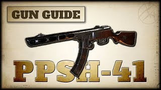 PPSH41 Stats amp Best Class Setups  CoD WW2 Gun Guide 1 [upl. by Ailima]