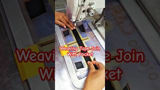 Sewing develop  Pkt Tape Join With Quilting sewingtechnology sewingmethods sewing [upl. by Hepza]