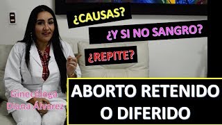 PERDIDA DEL EMBARAZO EN PRIMER TRIMESTRE ¿POR QUE PUEDE PASAR POR GINECOLOGA DIANA ALVAREZ [upl. by Odilia943]