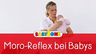 Wie ihr den MoroReflex bei Babys vermeidet [upl. by Orimisac]