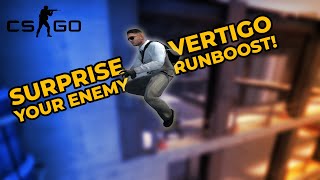 CSGO  How to do run boost at Vertigo 2021 FASTampEASY [upl. by Enelaehs]