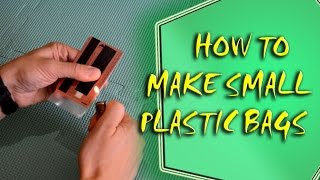 Life Hack  You Can Make Small Plastic Bags With Plastic Cards [upl. by Ferriter425]