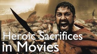 Heroic Sacrifices in Movies  SUPERCUT [upl. by Nlycaj]